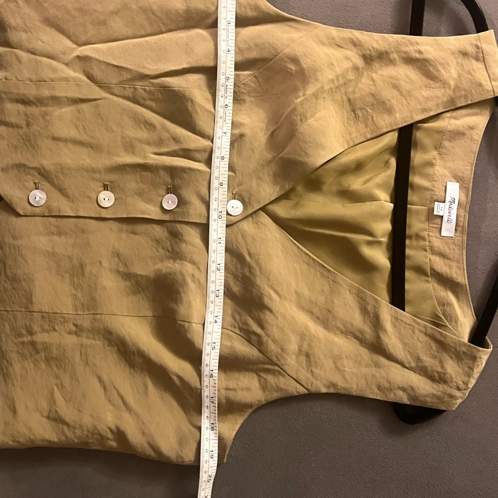 Madewell Cropped Vest never worn - Picture 7 of 8